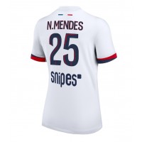 Paris Saint-Germain Nuno Mendes #25 Vonkajší Ženy futbalový dres 2025-26 Krátky Rukáv